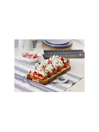 LA FORME | Teglia per crostata con fondo removibile rettangolare 35x13 cm