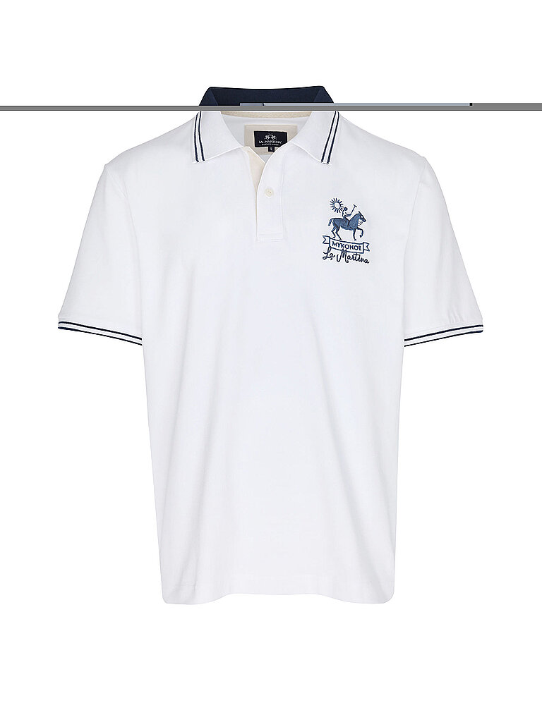La Martina Polo bianco XL