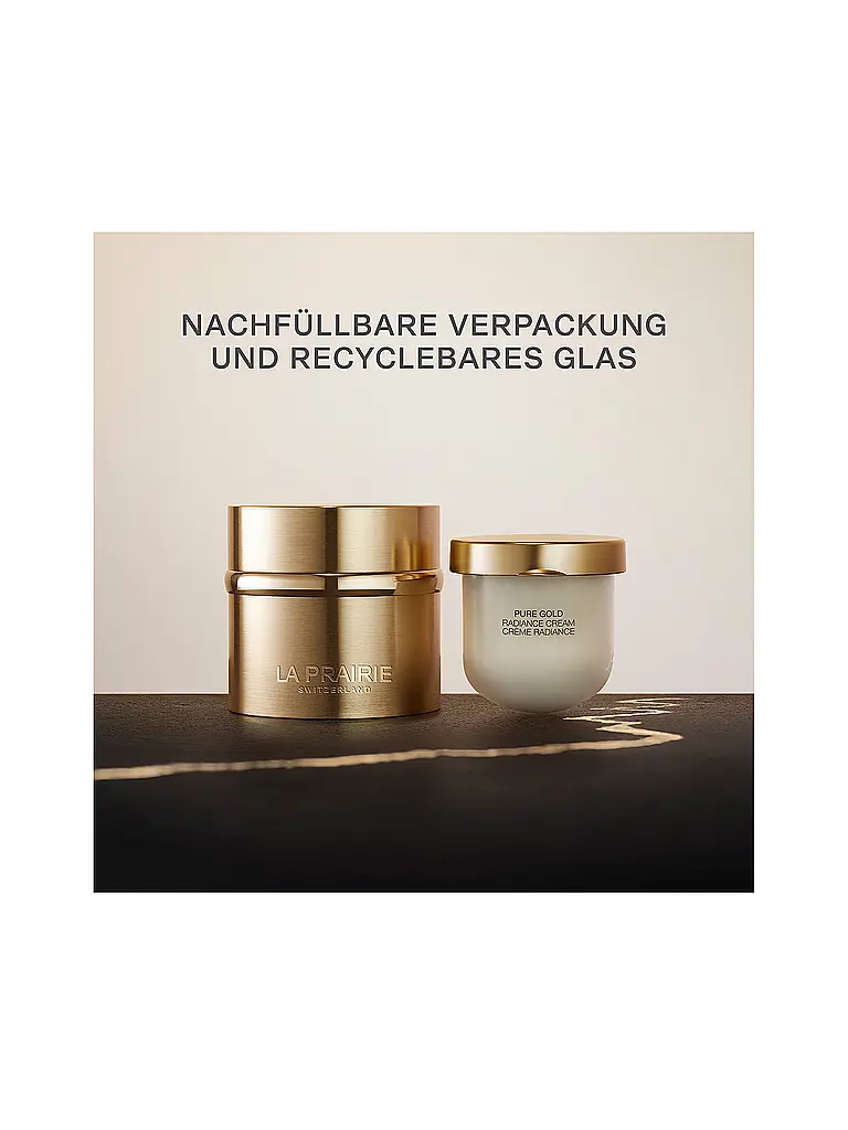 LA PRAIRIE | Crema viso - Pure Gold Radiance Cream 50ml ricaricabile | 