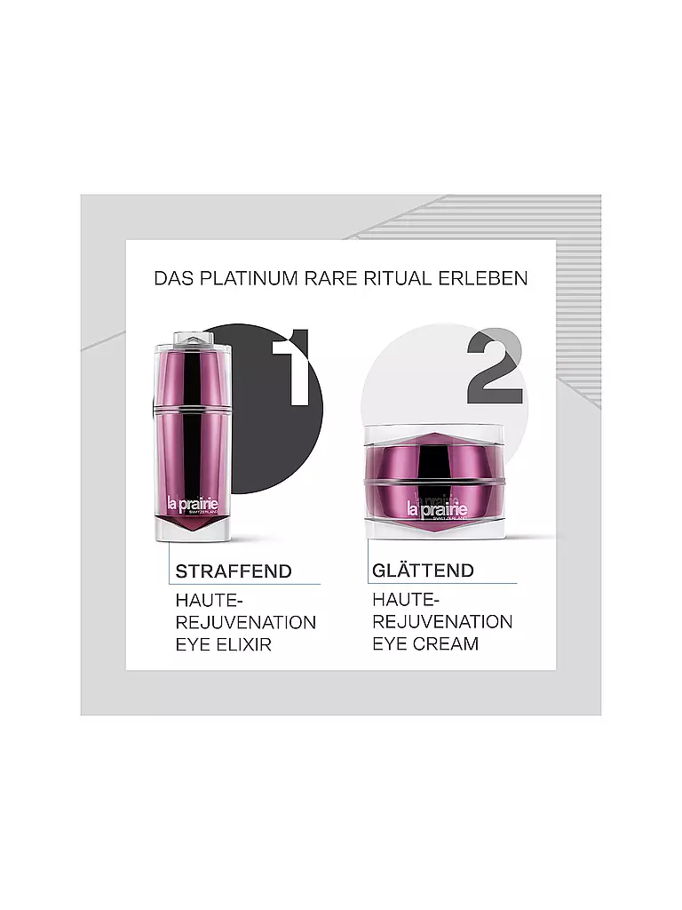 LA PRAIRIE | Platinum Rare Haute-Rejuvenation Eye Elixir Siero Occhi 15ml | 