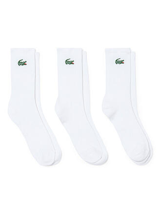LACOSTE | Calzini confezione da 3 bianchi