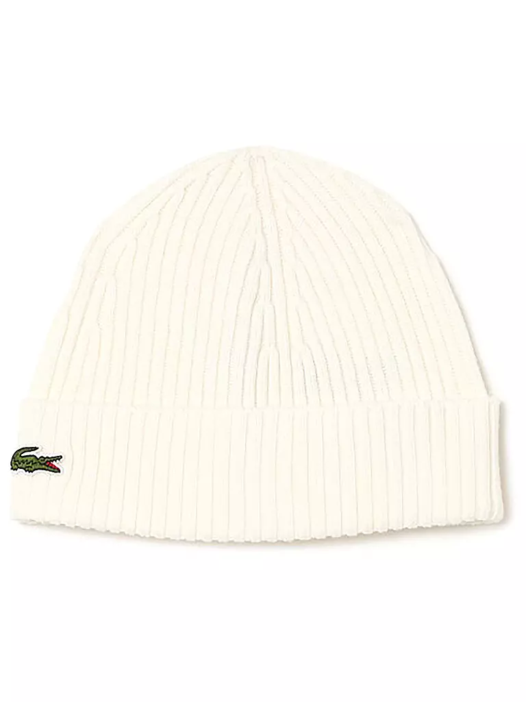 LACOSTE | Berretto - Beanie | Crema