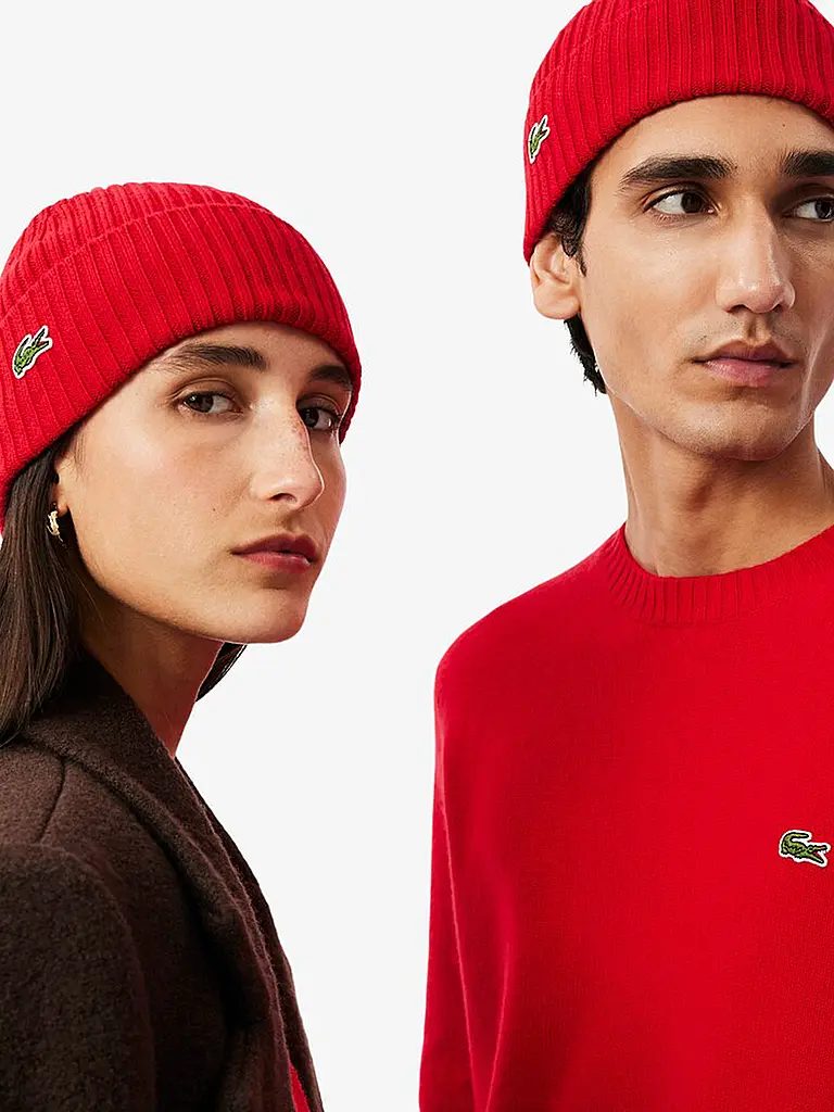 LACOSTE | Berretto - Beanie | Rosso