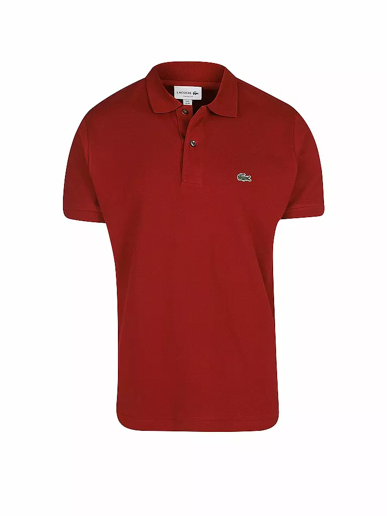 LACOSTE | Polo Classic Fit L1212 | Rosso scuro