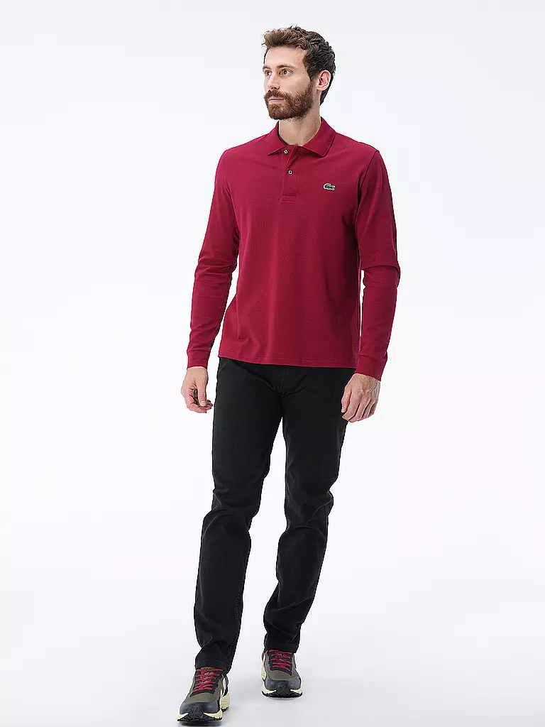 LACOSTE | Polo Classic Fit L1312 | Rosso scuro