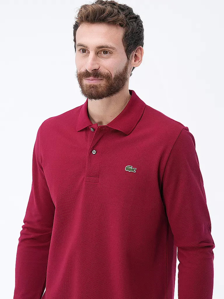 LACOSTE | Polo Classic Fit L1312 | Rosso scuro