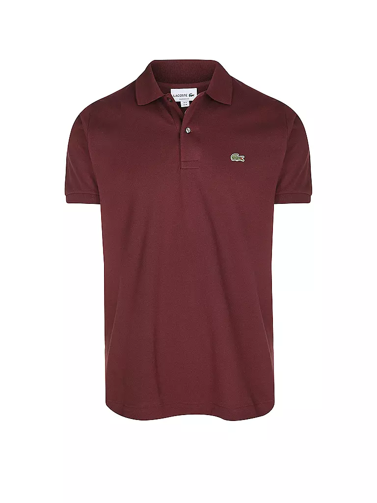 LACOSTE | Poloshirt Classic Fit L1212 | Rosso scuro