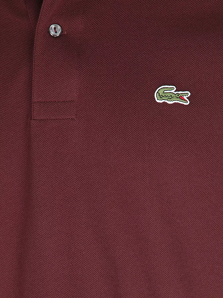 LACOSTE | Poloshirt Classic Fit L1212 | Rosso scuro