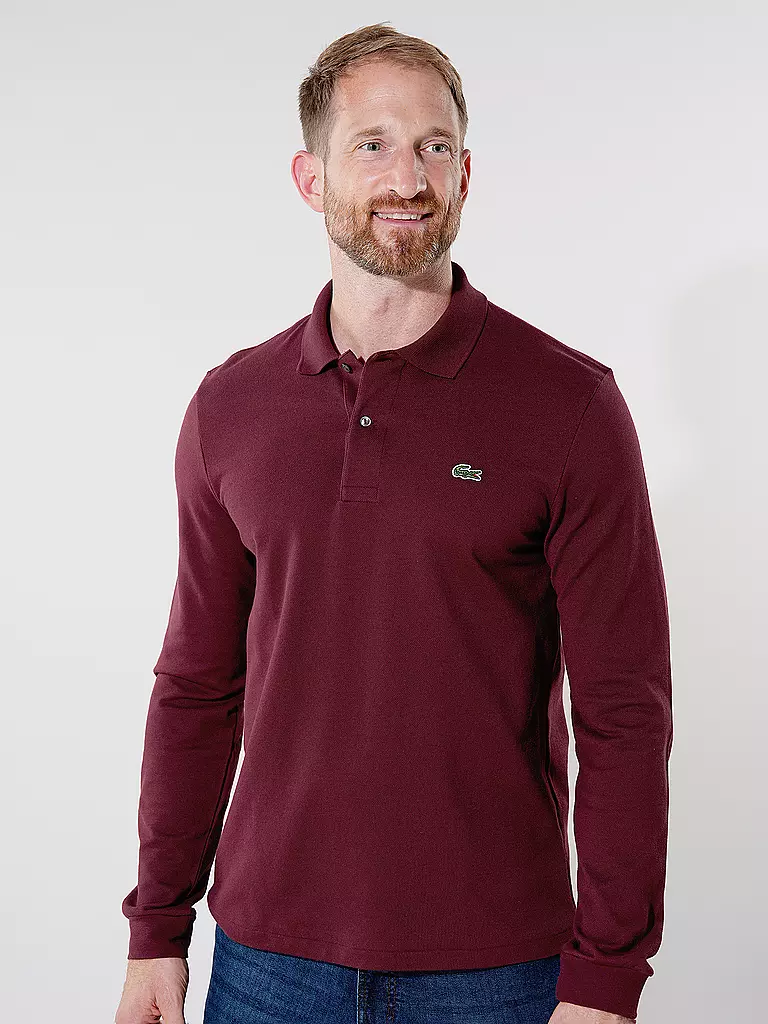 LACOSTE | Poloshirt Classic Fit L1312 | Rosso scuro