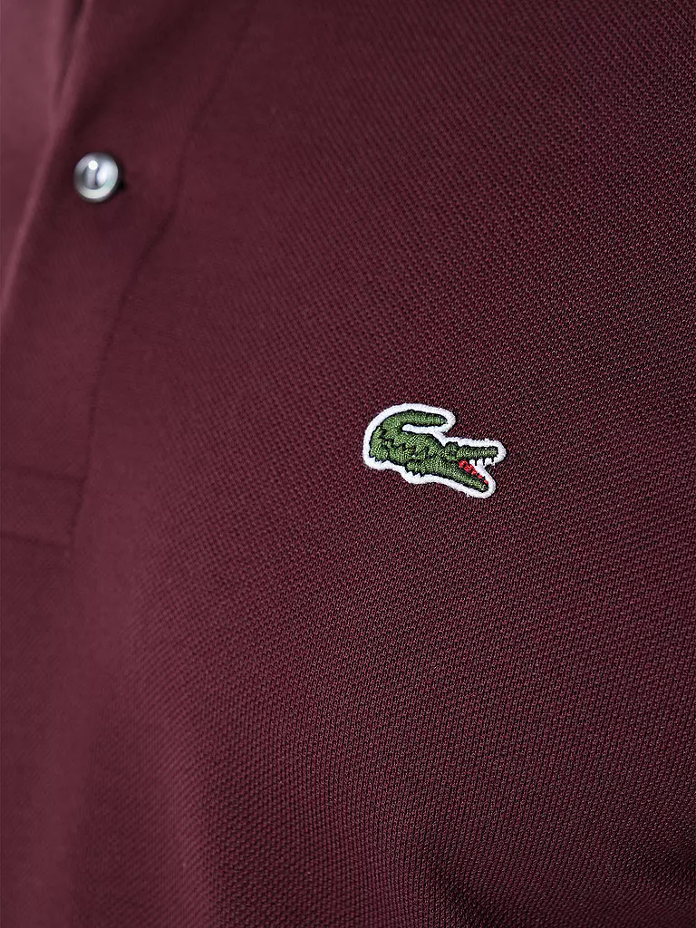 LACOSTE | Poloshirt Classic Fit L1312 | Rosso scuro