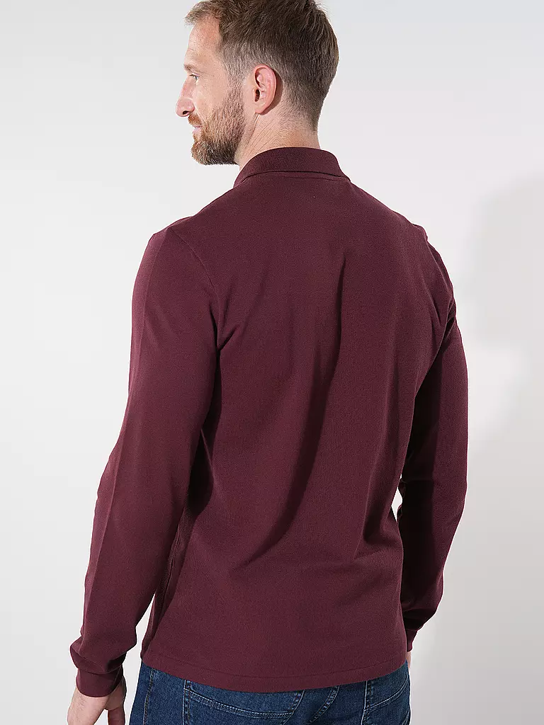 LACOSTE | Poloshirt Classic Fit L1312 | Rosso scuro