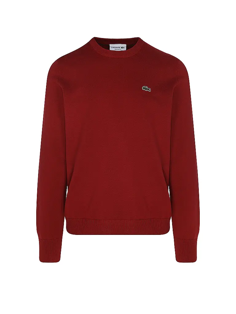 LACOSTE | Pullover  | Rosso scuro