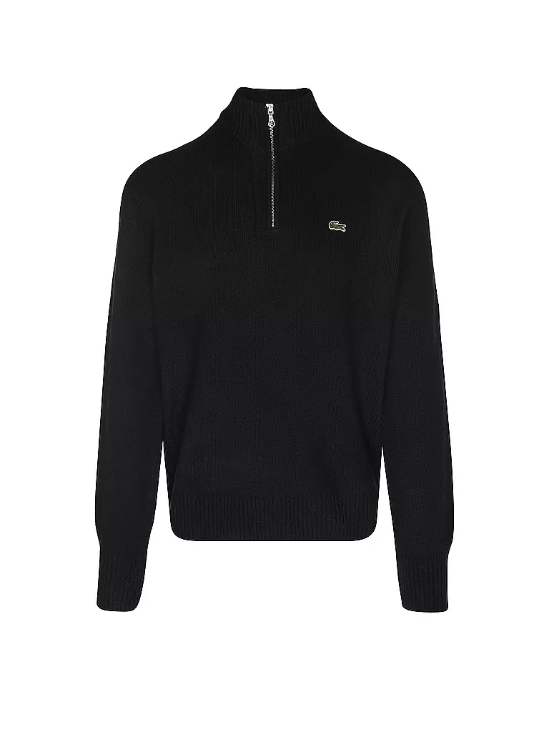 LACOSTE | Pullover Troyer | Nero