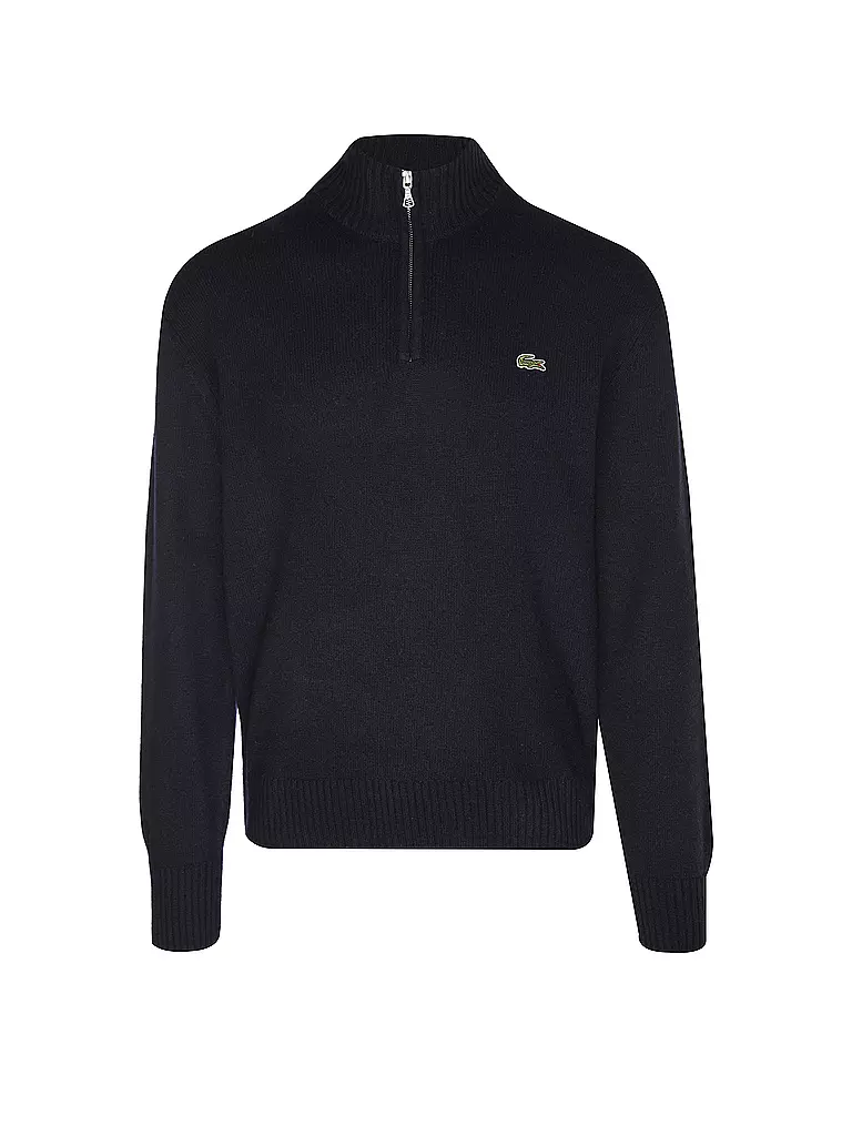 LACOSTE | Pullover Troyer | Blu scuro