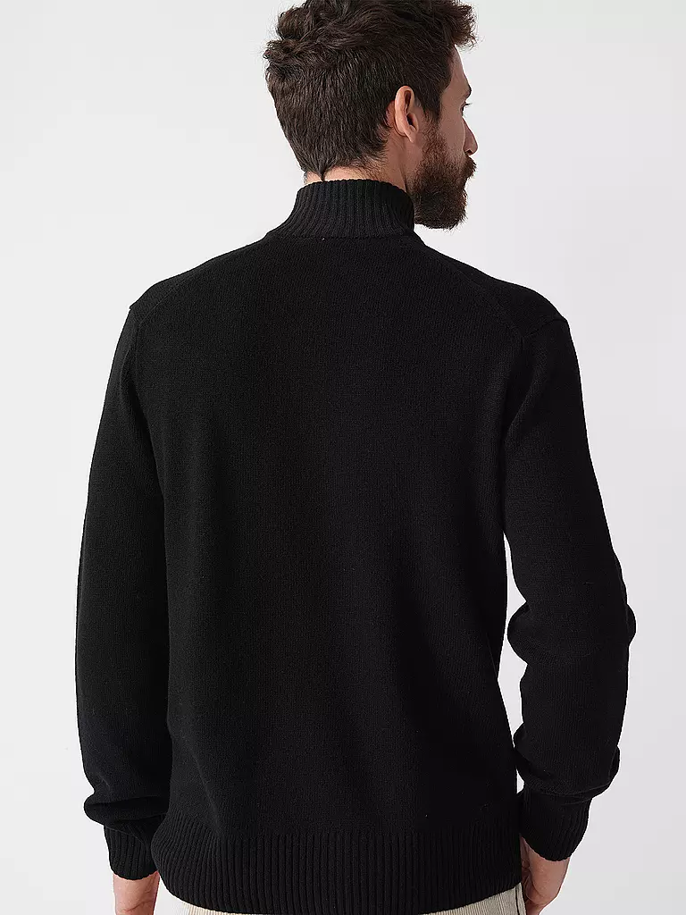 LACOSTE | Pullover Troyer | Nero