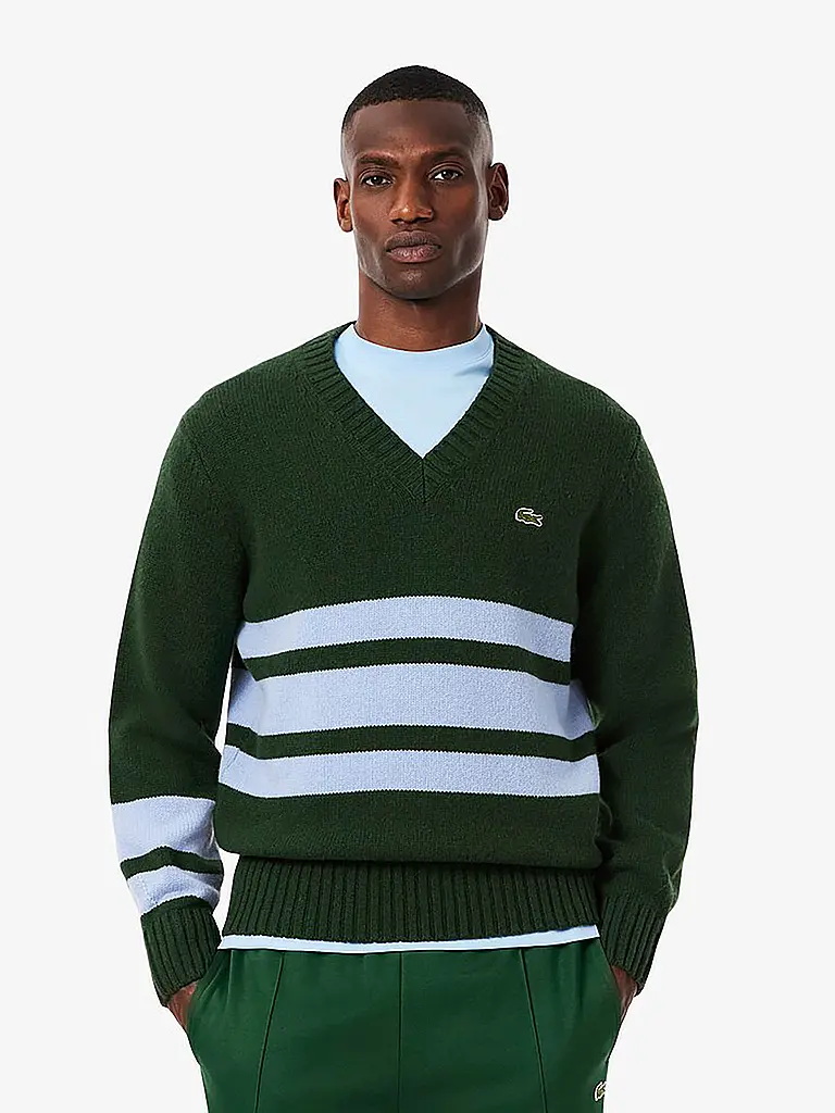 LACOSTE | Pullover | Verde scuro