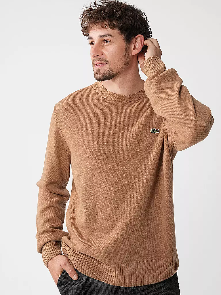 LACOSTE | Pullover | Marrone
