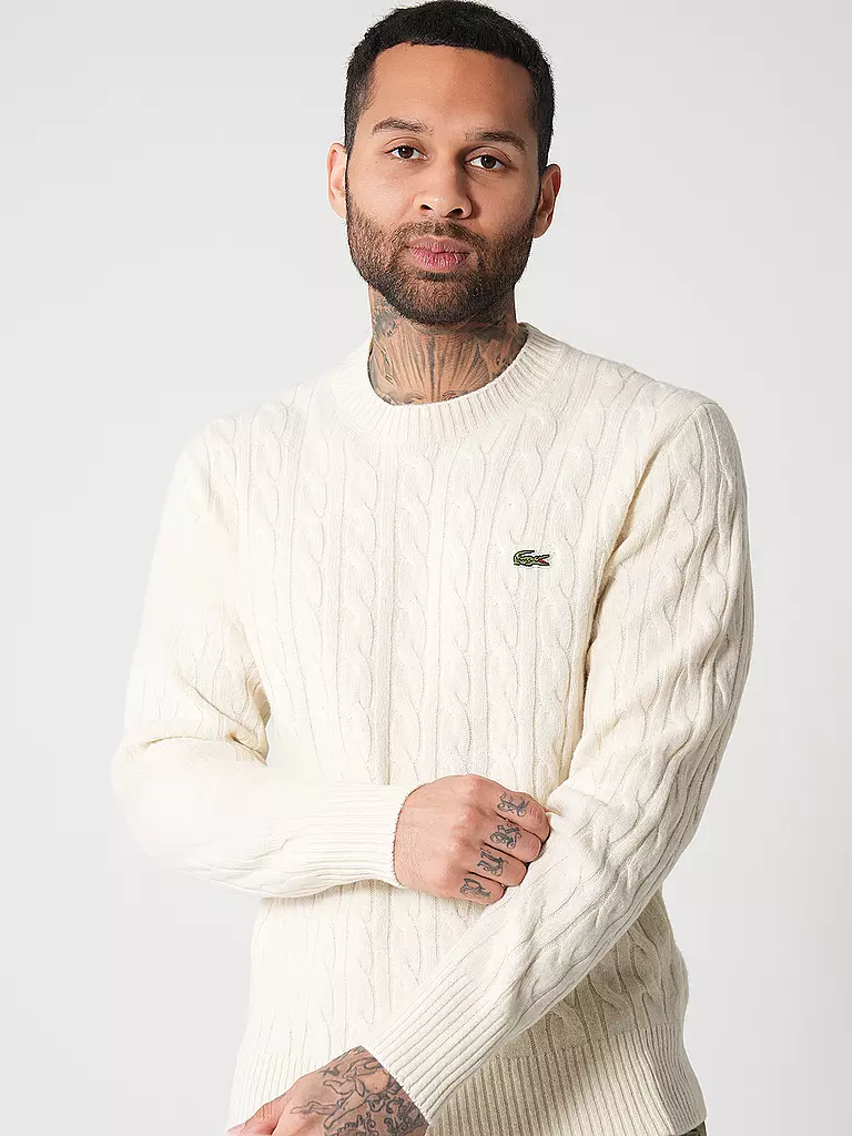 LACOSTE | Pullover | Crema