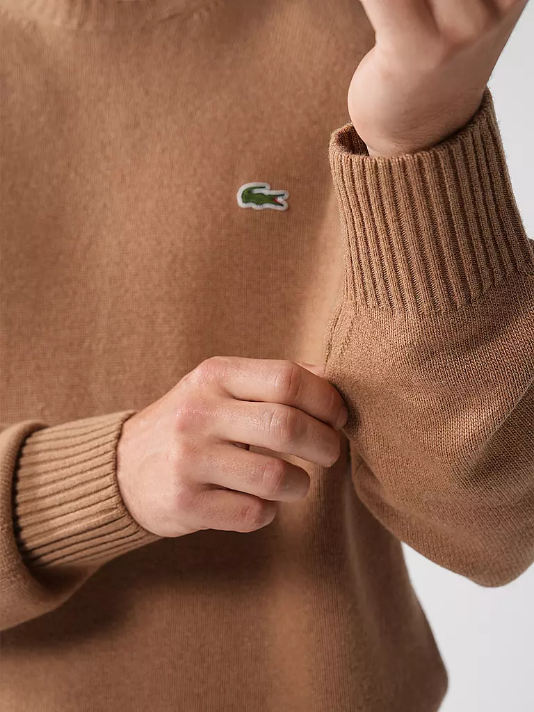 LACOSTE | Pullover | Marrone