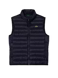 LACOSTE | Steppgilet | Blu scuro