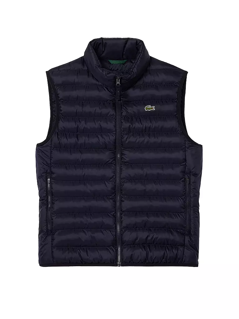 LACOSTE | Steppgilet | Blu scuro