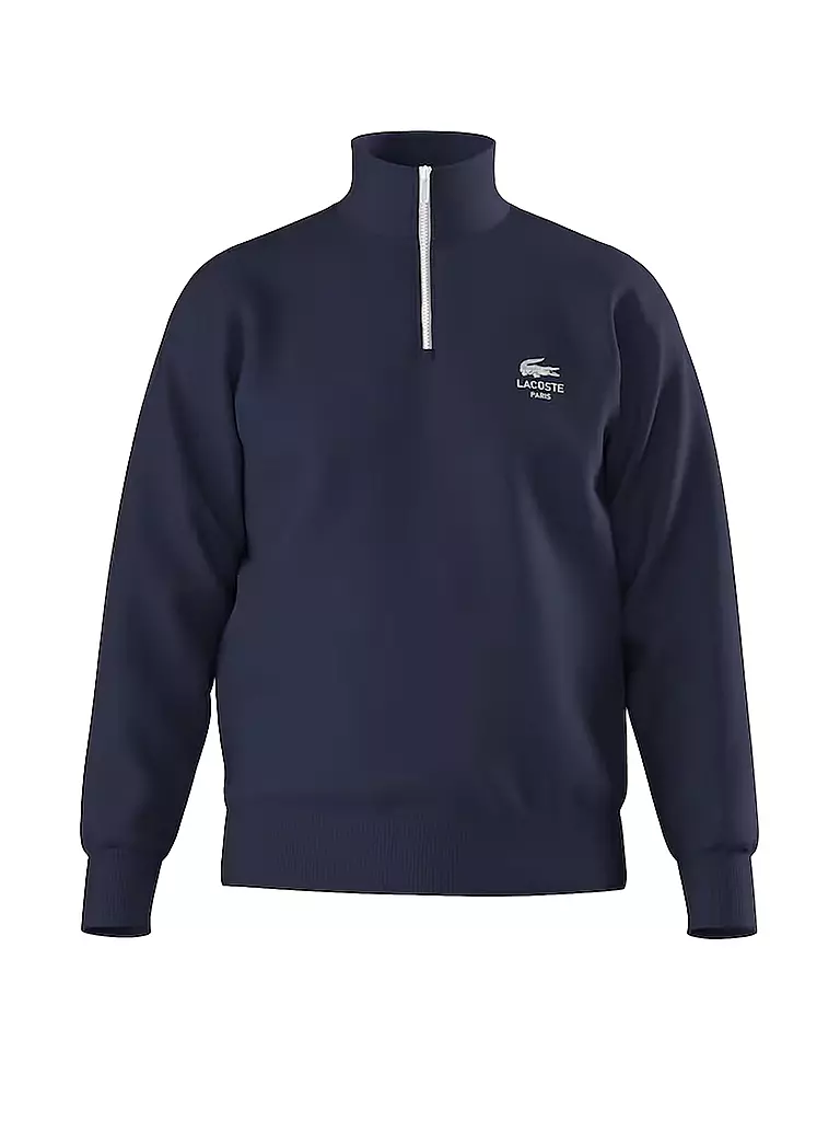 LACOSTE | Troyer Pullover | Blu scuro
