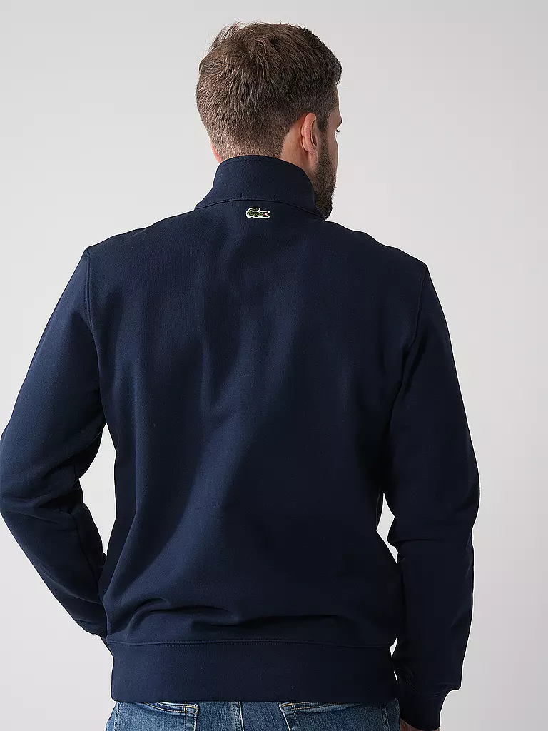 LACOSTE | Troyer Pullover | Blu scuro