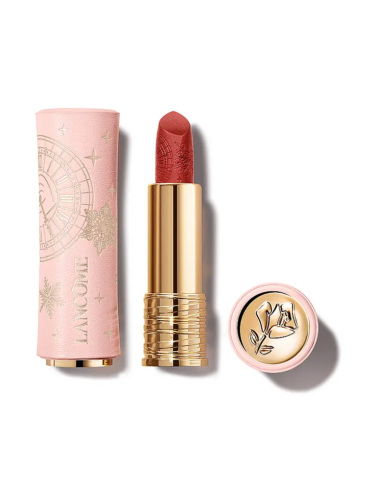 LANCÔME | Rossetto - L'Absolu Drama Matte Holiday Collection (296 Shimmery Dramaphoria) | Rosa