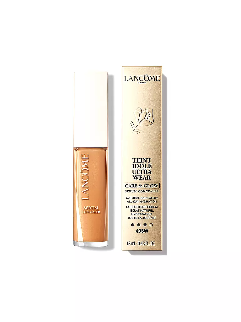LANCÔME | Teint Idole Ultra Wear Skin-Glow Concealer (405W) | Marrone chiaro