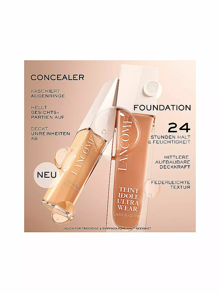LANCÔME | Teint Idole Ultra Wear Skin-Glow Concealer (425C) | Cammello