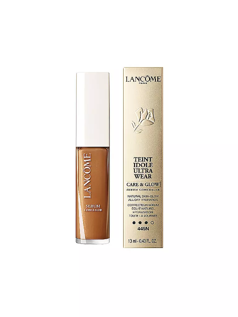 LANCÔME | Teint Idole Ultra Wear Skin-Glow Concealer (445N) | Marrone chiaro