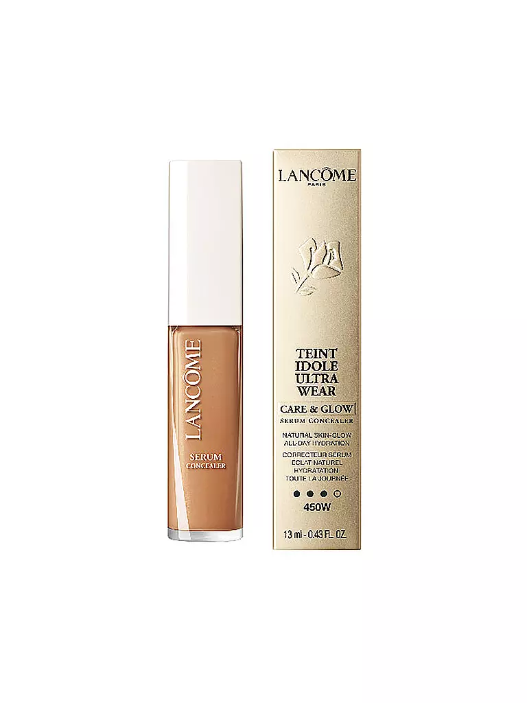 LANCÔME | Teint Idole Ultra Wear Skin-Glow Concealer (450W) | Marrone chiaro