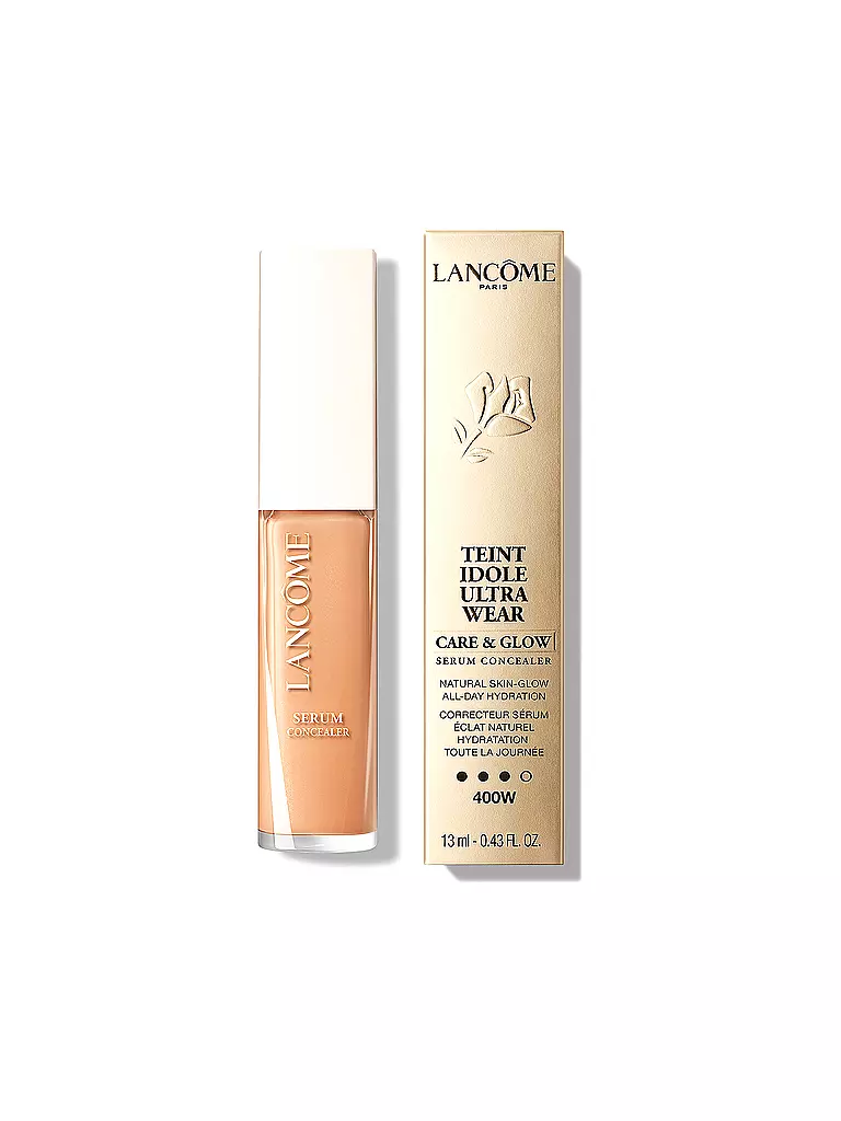 LANCÔME | Teint Idole Ultra Wear Skin-Glow Correttore (400W) | Marrone chiaro