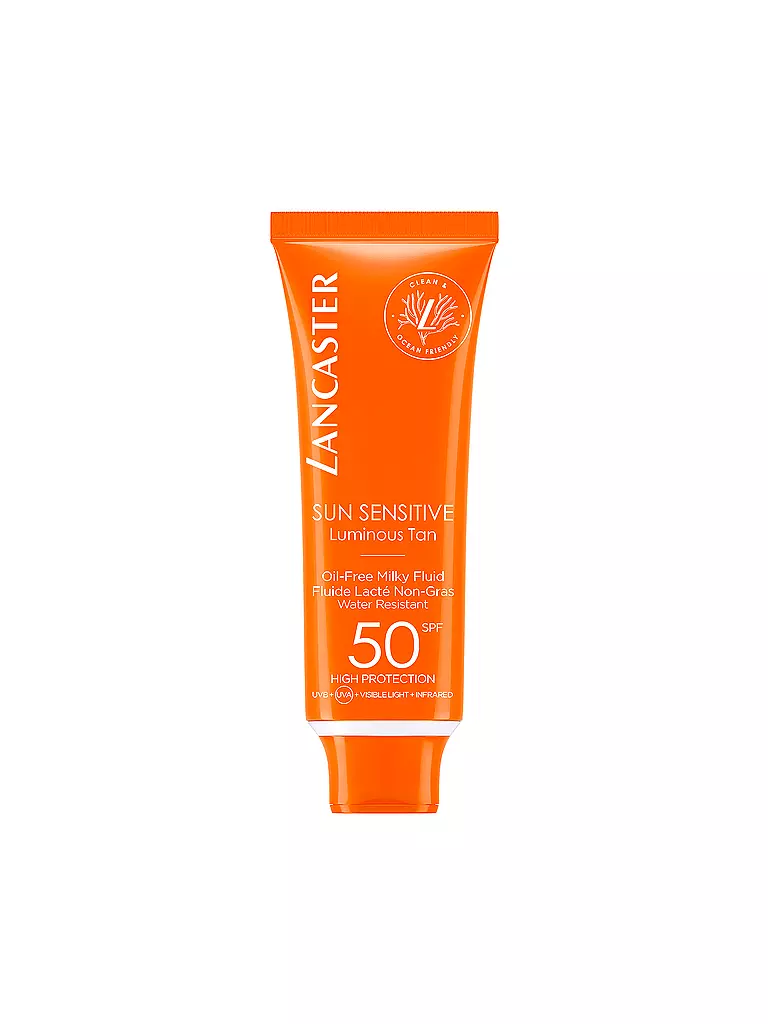 LANCASTER | Clean Sun Sensitive Milky Fluid SPF 50 50ml | Senza colore
