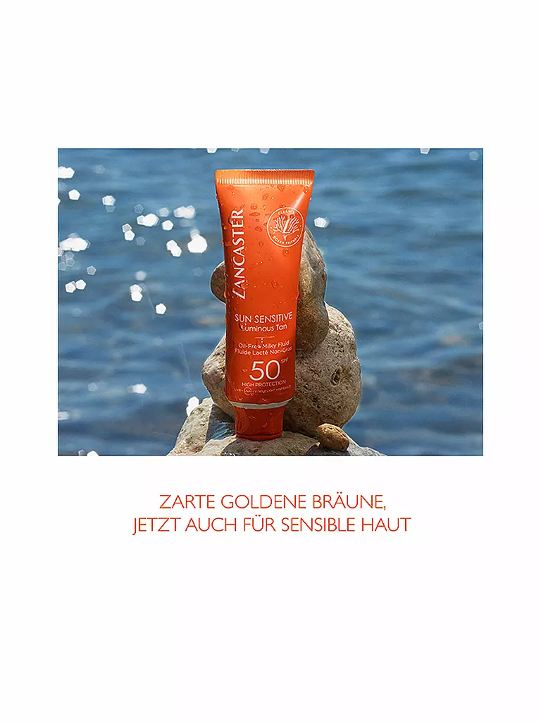 LANCASTER | Clean Sun Sensitive Milky Fluid SPF 50 50ml | 