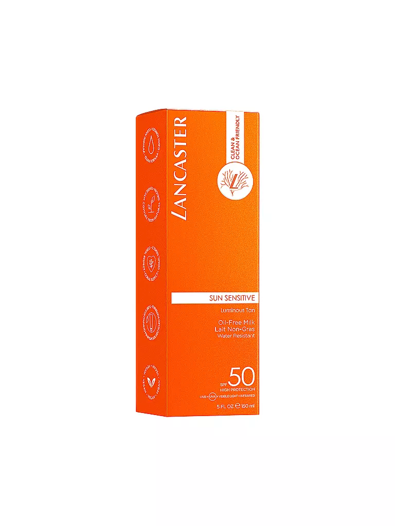 LANCASTER | Clean Sun Sensitive Oil Free Body Milk SPF 50 150ml | Senza colore