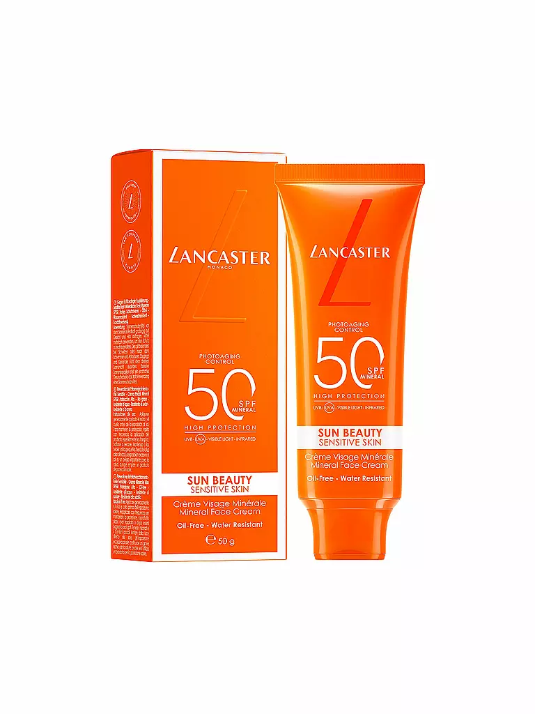 LANCASTER | Protezione solare - Sun Mineral Crema Viso SPF50 50ml | Senza colore