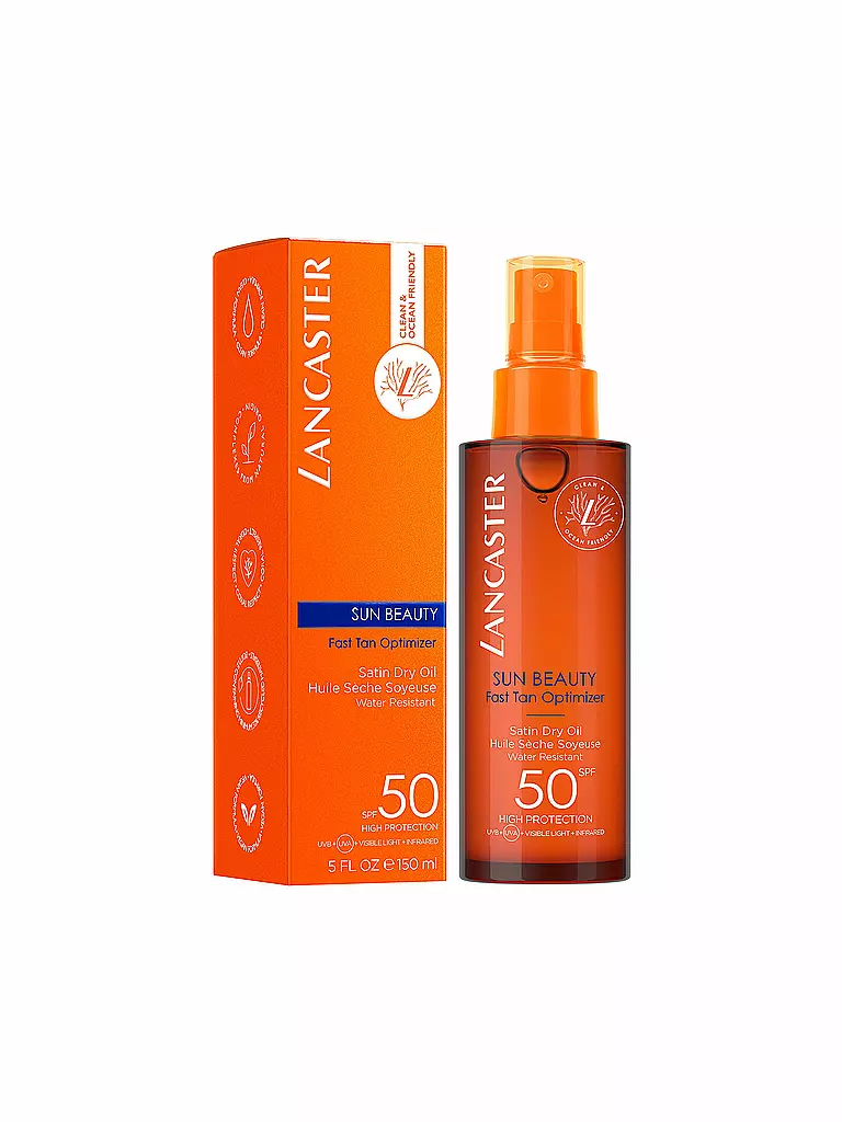 LANCASTER | Sun Beauty Satin Dry Oil SPF50 150ml | Senza colore