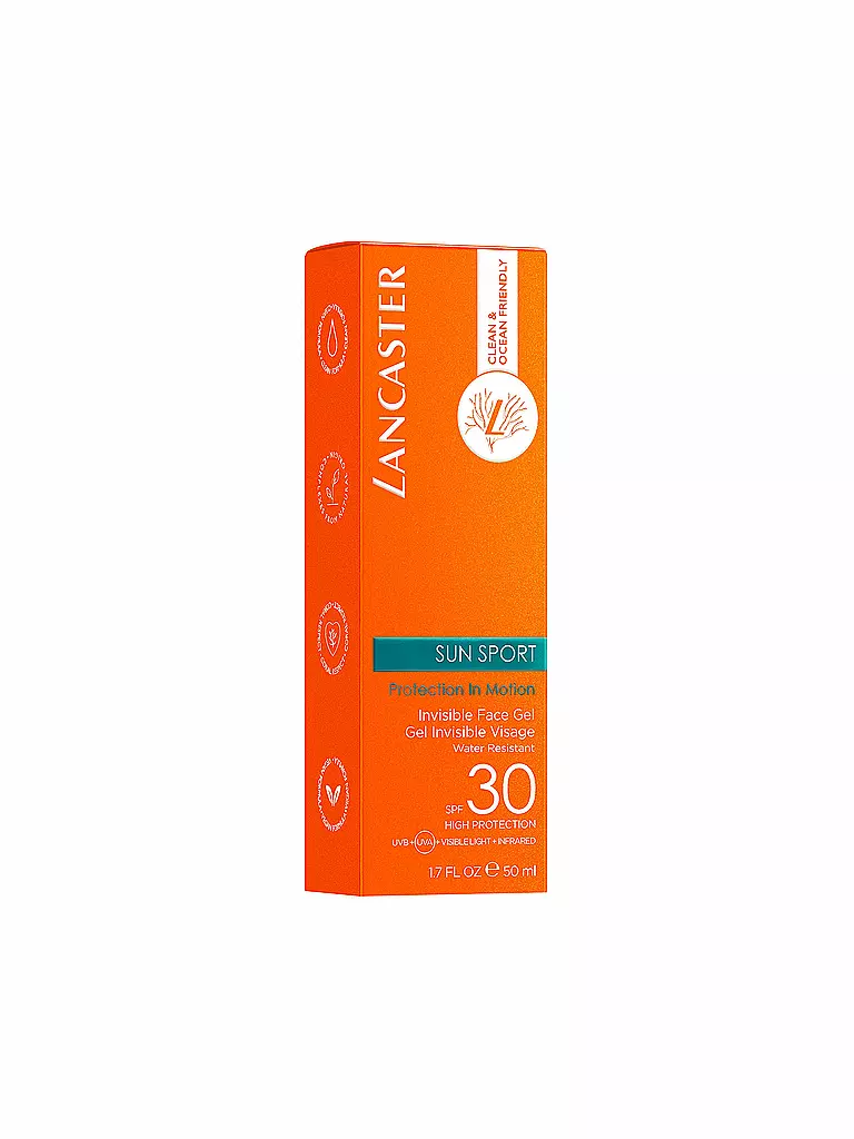 LANCASTER | Sun Sport Invisible Face Gel SPF30 50ml | Senza colore