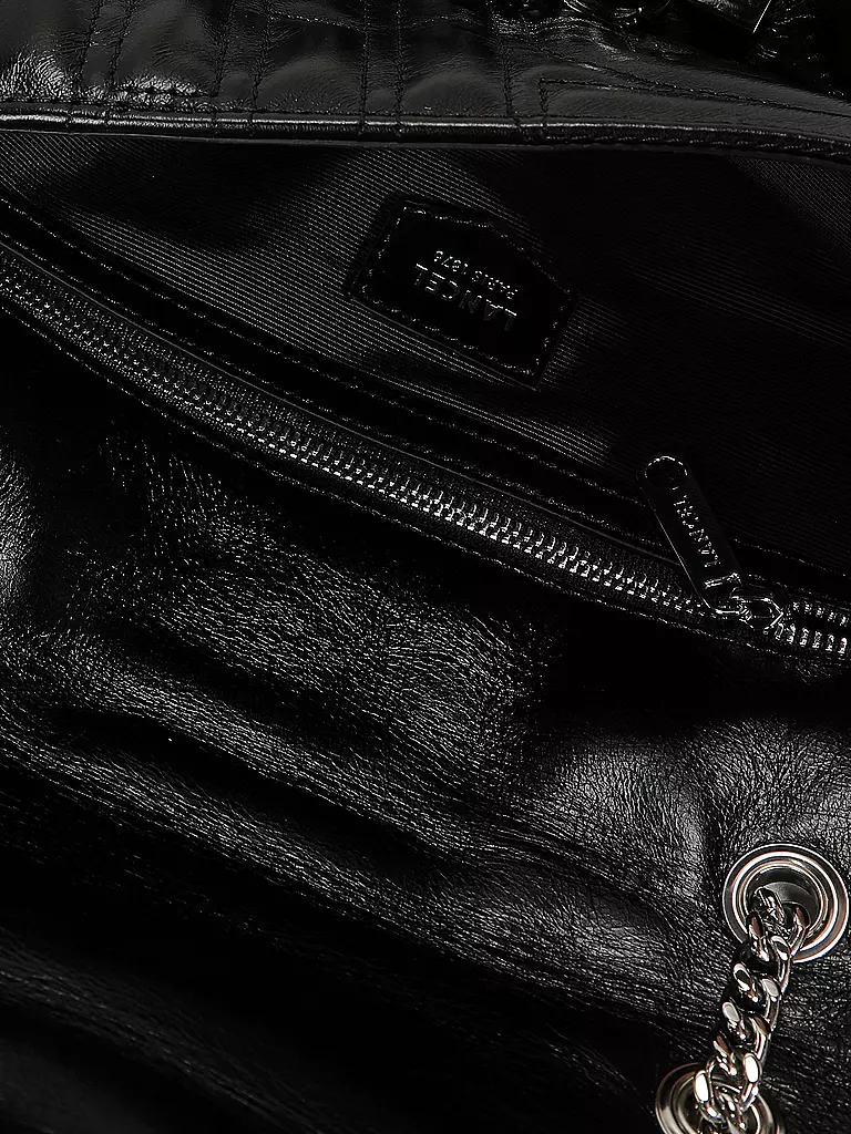 LANCEL | Ledertasche - Mini Bag MIDI-MINUIT | Nero