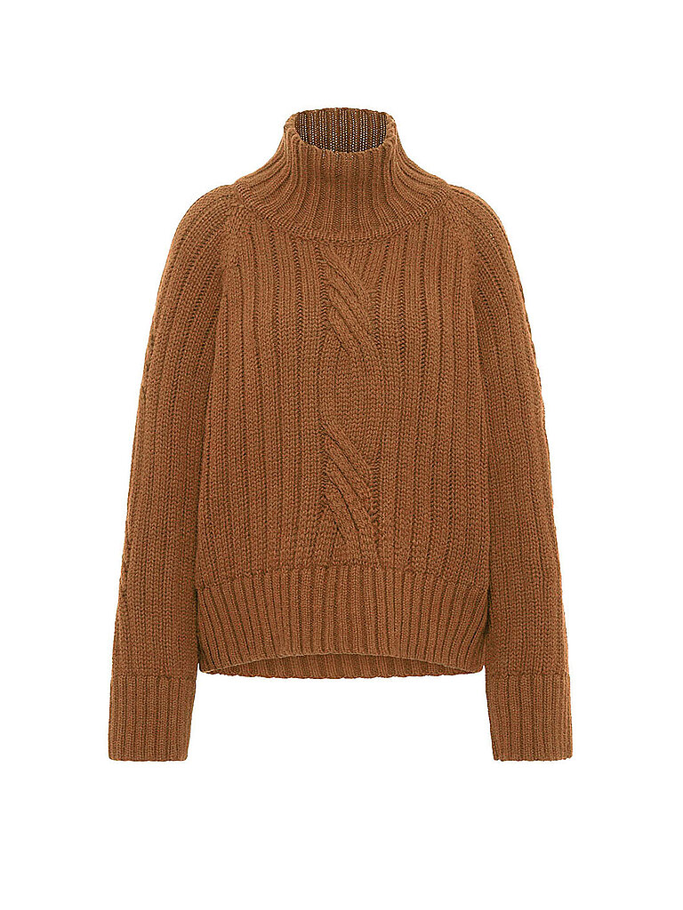 Rollkragenpullover cammello 42