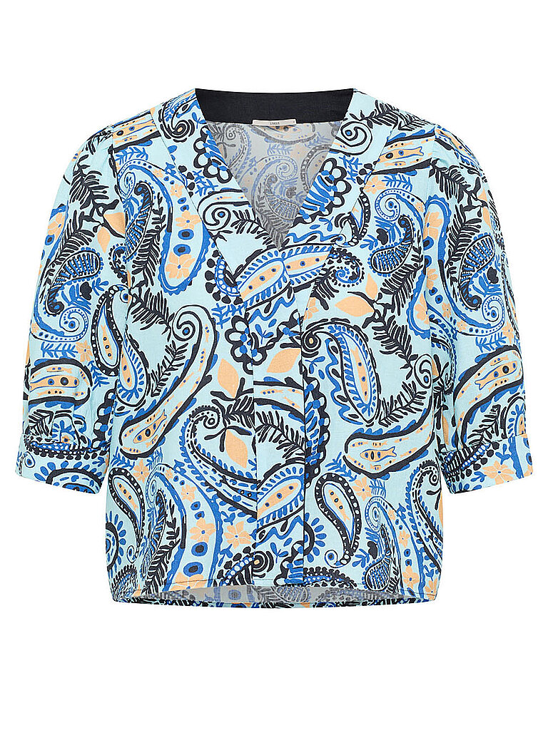 Lanius Blusa di lino azzurro 36