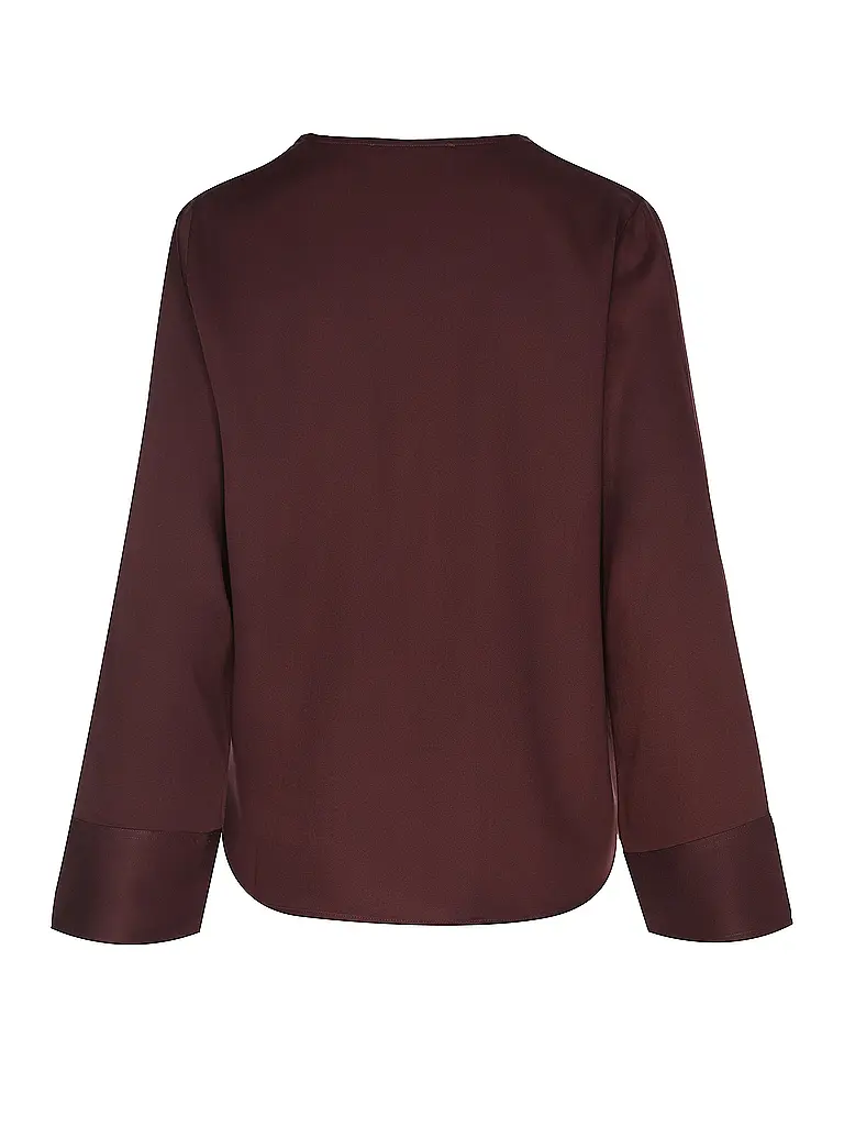 LANIUS | Blusa | Rosso scuro
