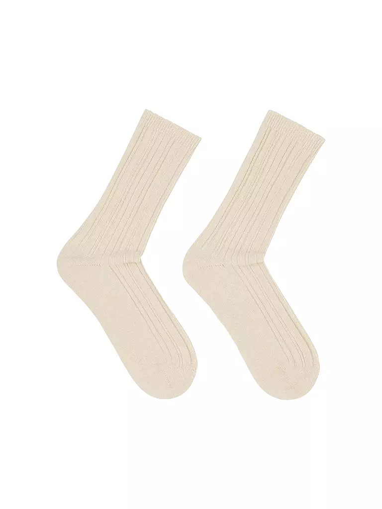 LANIUS | Calzini bianco sporco | Crema