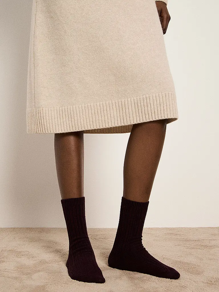 LANIUS | Calzini bordeaux | 