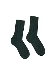 LANIUS | Calzini bordeaux | Verde scuro