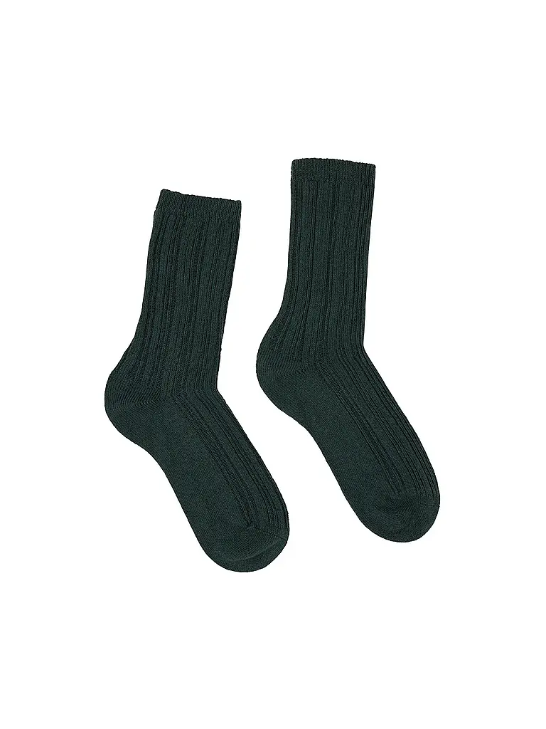 LANIUS | Calzini forest melange | Verde scuro