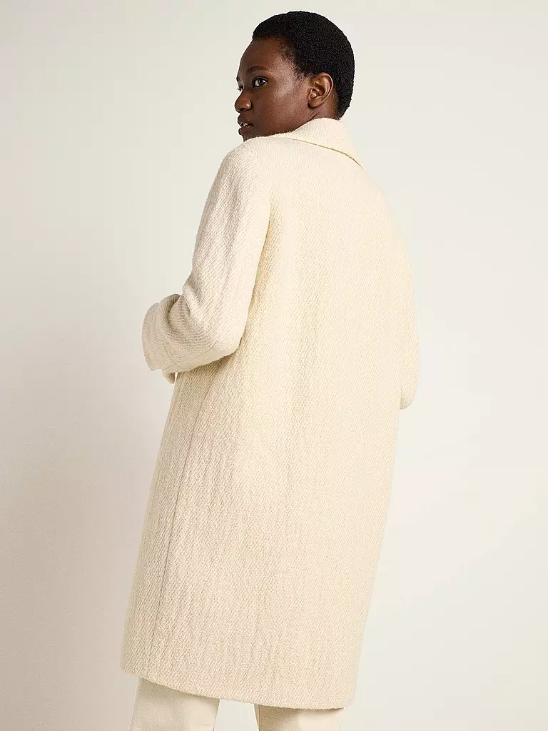 LANIUS | Cappotto di lana | Crema