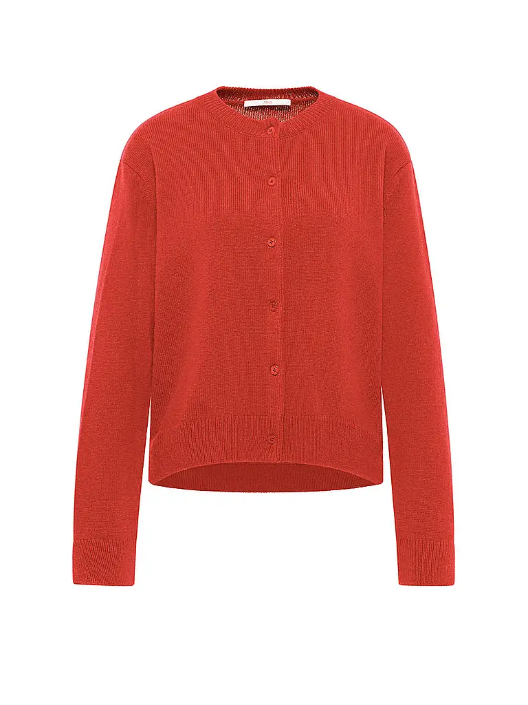 LANIUS | Cardigan Boxy Fit | Rosso