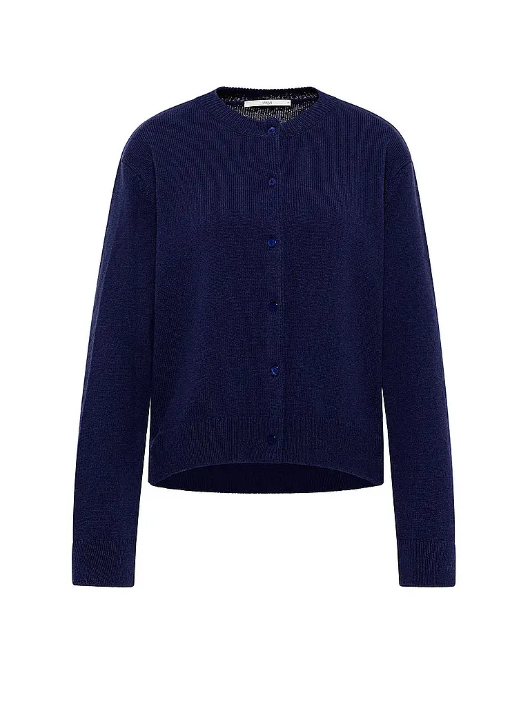 LANIUS | Cardigan Boxy Fit | Blu scuro